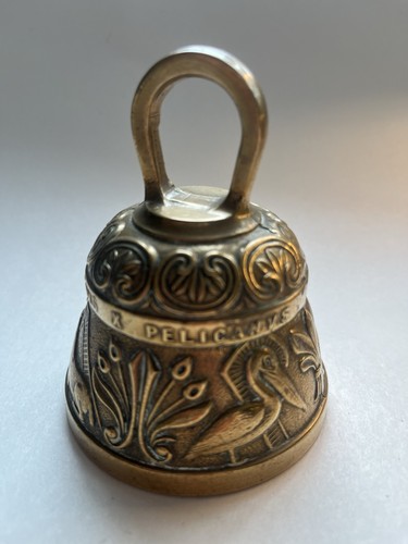 Vintage brass sanctuary bell - brass,