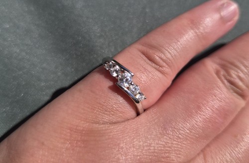 Qvc sterling silver - silver, diamonique