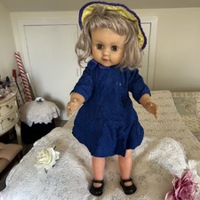 Tall Vintage 1960s Pram Doll