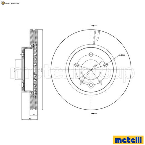 Brake discs 0933c for - 23-0933c,