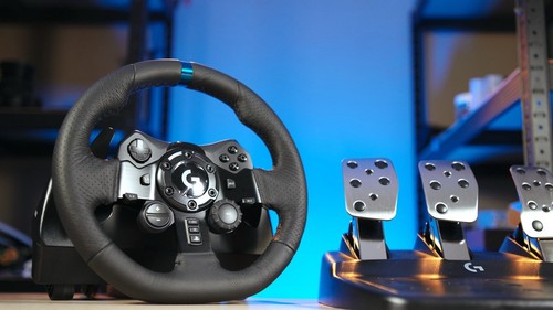 Logitech g923 racing wheel - racing,