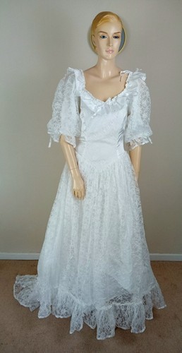 Vintage 80s white - white, &