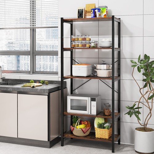Tier bookshelf industrial - 5-tier,