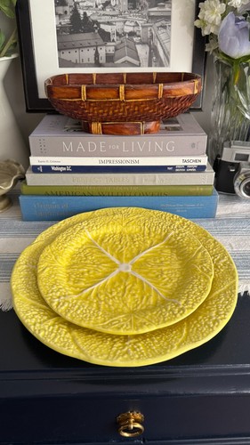 Secla yellow ceramic cabbage - ceramic,