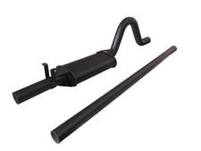 Ford Escort Mk2 OHC 2.5" Right Hand Exit Single Box RS2000 Sportex Exhaust Sys