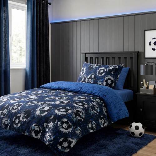 Kids football duvet cover - football,