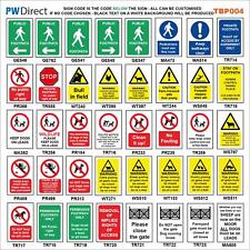 SIGN FOOTPATH DOG POO FAIRY CATTLE SHEEP PEDESTRIANS GATES TBP004 FARMING ACCESS
