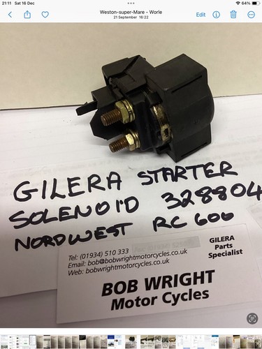 Gilera starter motor - starter,