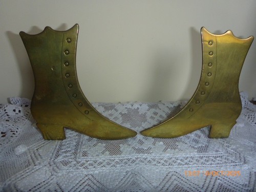 Antique brass mantle - antique,