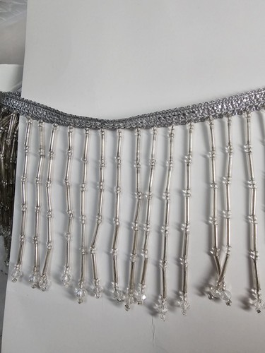 Yard sliver clear - yard, beaded
