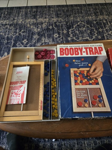 Vintage 1965 booby trap parker - trap,