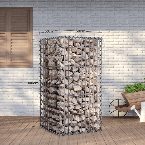 Songmics gabion basket metal - basket,,