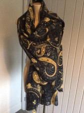 NEXT Gorgeous Pashmina Shawl Wrap Scarf Throw 200cm x 100cm Excellent