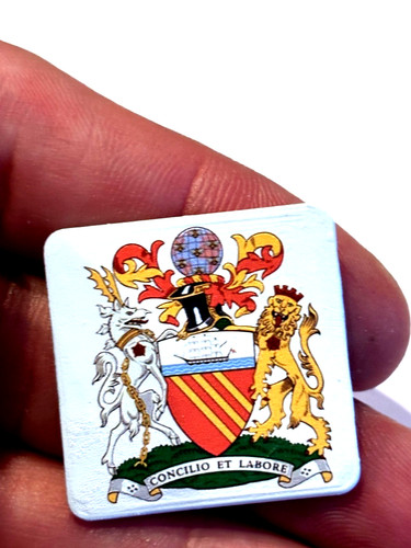 Manchester coat arms badge - manchester,