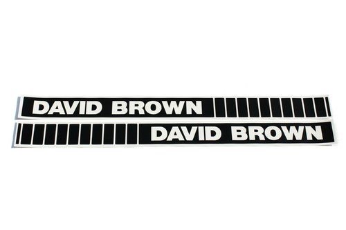 David brown decal bonnet - decal,