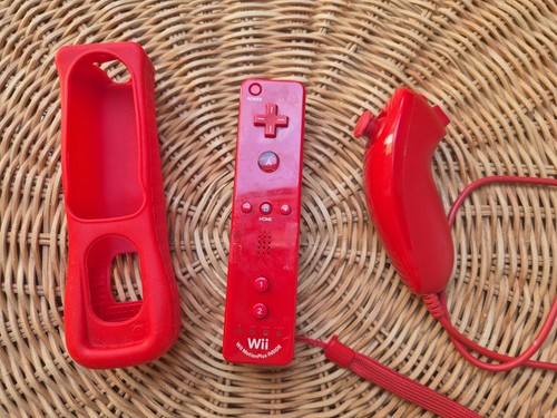 Official red wiimote with - official,