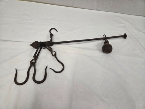 Antique steelyard balance - antique,
