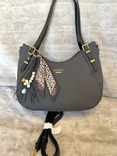 Bessie stunning black charcoal - bessie, black/charcoal