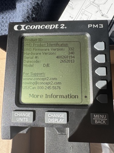 Concept2 pm3 sensor - pm3, +