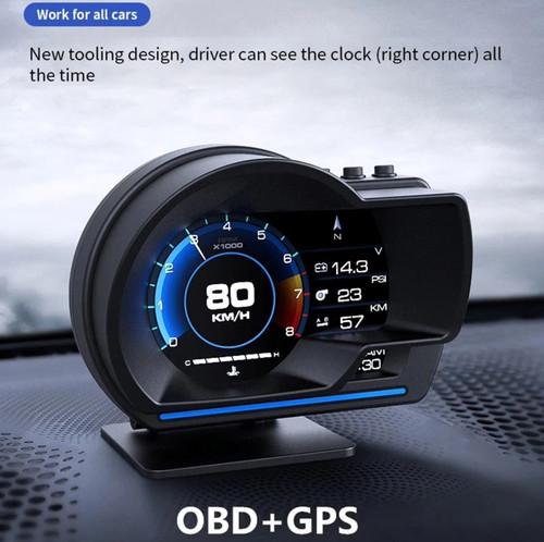 Obd2 gps head car - head, hud