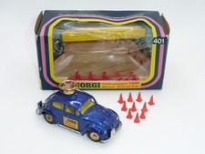 Corgi 401 Volkswagen 1300 Motor School Car  VnrMint w/cones Boxed *original*