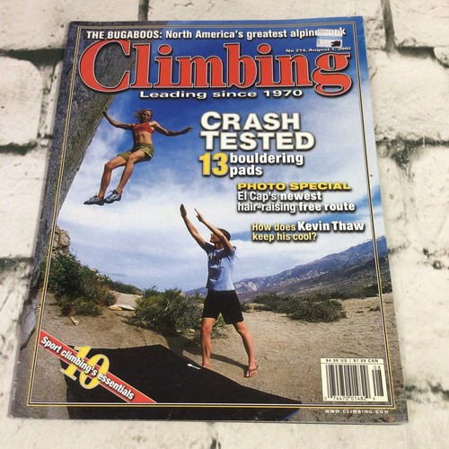 Climbing magazine crash - climbing, magazine-crash