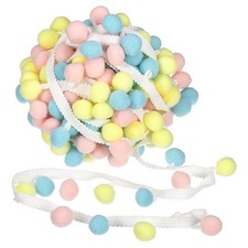 2 Yards Pom Pom Ball Fringe