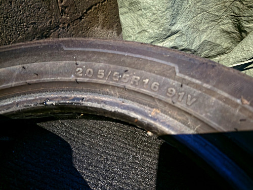 Used blackarrow tyre - used,