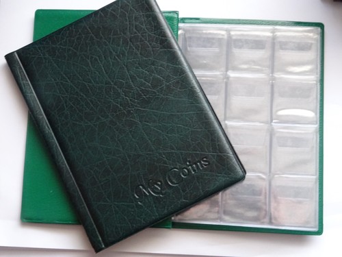 Coin collectors album coins - collectors,