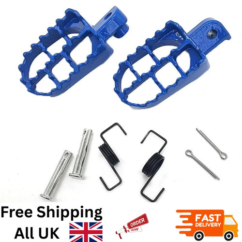 Blue aluminium pit bike - aluminium,