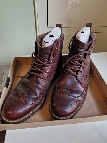 Leather high top oxford - oxford, clarks