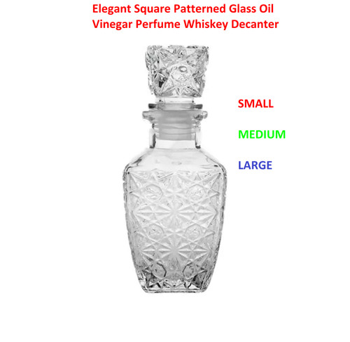 Elegant square patterned glass - elegant,