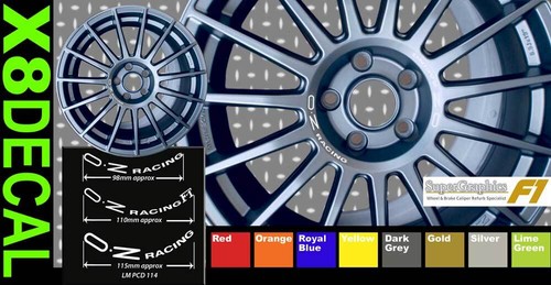 Centre wheel decal - sticker, fit