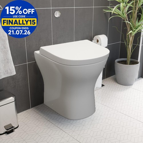 Btw back wall toilet - back,