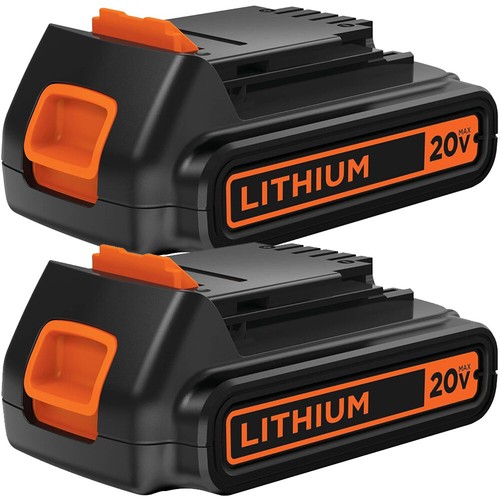 2pack for black decker lbxr20 - for, black+decker