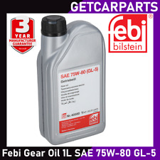 Febi Bilstein SAE 75W-80 Gearbox Oil GL-5 Transmission Fluid 1L 1 Litre 40580