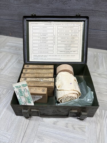 Military first aid kit - (ww2?),