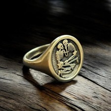 Valdaro Lovers Signet Ring 925