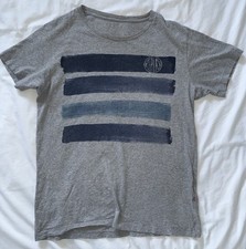 Replay Grey T-Shirt with Blue