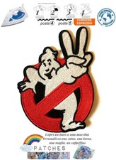 patch Ghostbusters II movie toppa termoadesiva Acchiappafantasmi iron badge logo