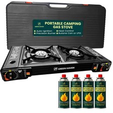 Portable Camping Stove Double