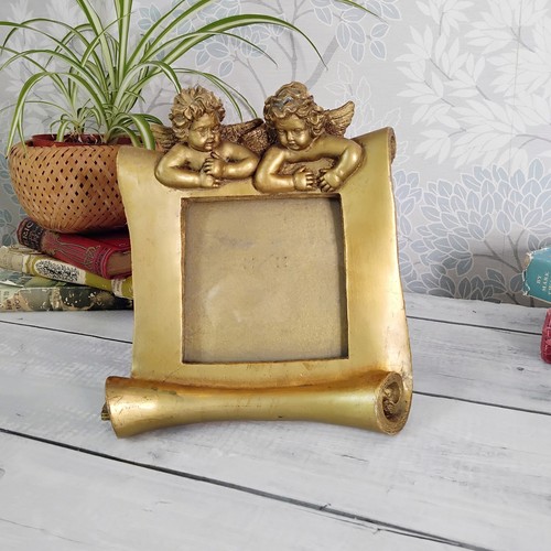 Vintage ornate cherubs - vintage,