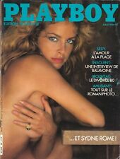FRENCH MAGAZINE STUNNING   MODEL/ ACTRESS MODEL SYDNE ROME 1980  SEXY GIRLS RARE