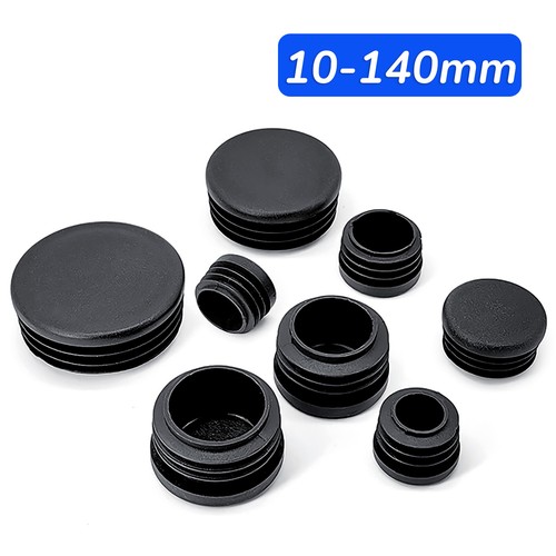 Round plastic end - caps, for