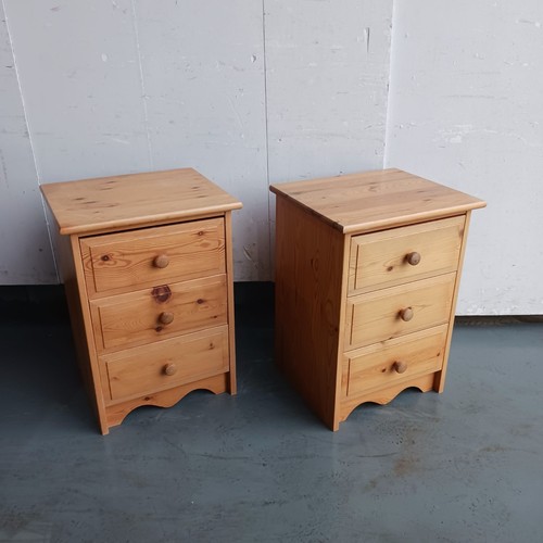 Pair modern pine - modern, bedside
