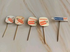 Dutch Advertising Pins x 5