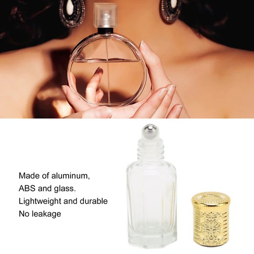 3pcs 10ml gold glass roller - 3pcs,