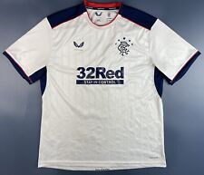 RANGERS 2020/2021 AWAY FOOTBALL SHIRT SOCCER JERSEY SIZE XXL ADULT