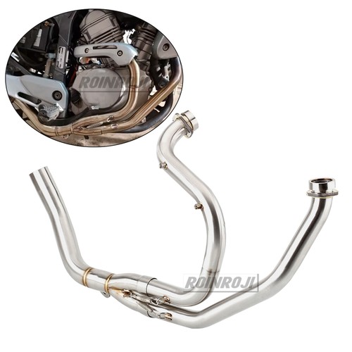 Motorcycle exhaust front link - motorcycle,