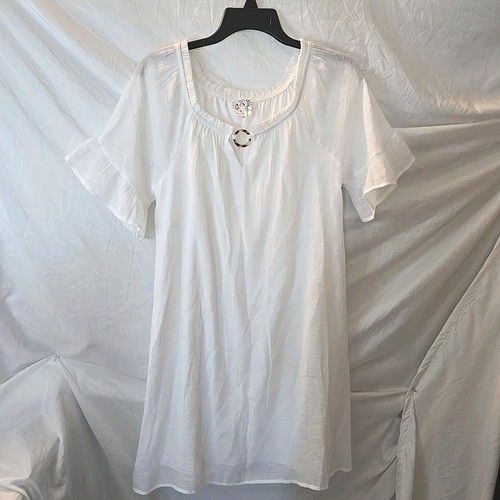 Naif white lined flowy - naif,